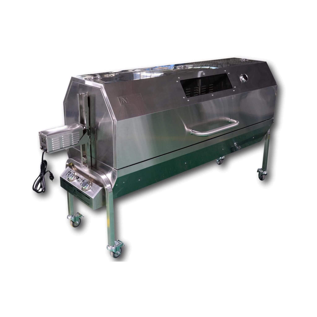 Extra-Large Stainless Steel Propane And Charcoal BBQ Rotisserie (SAK14873) – SAKSBY WHOLESALE, view 13
