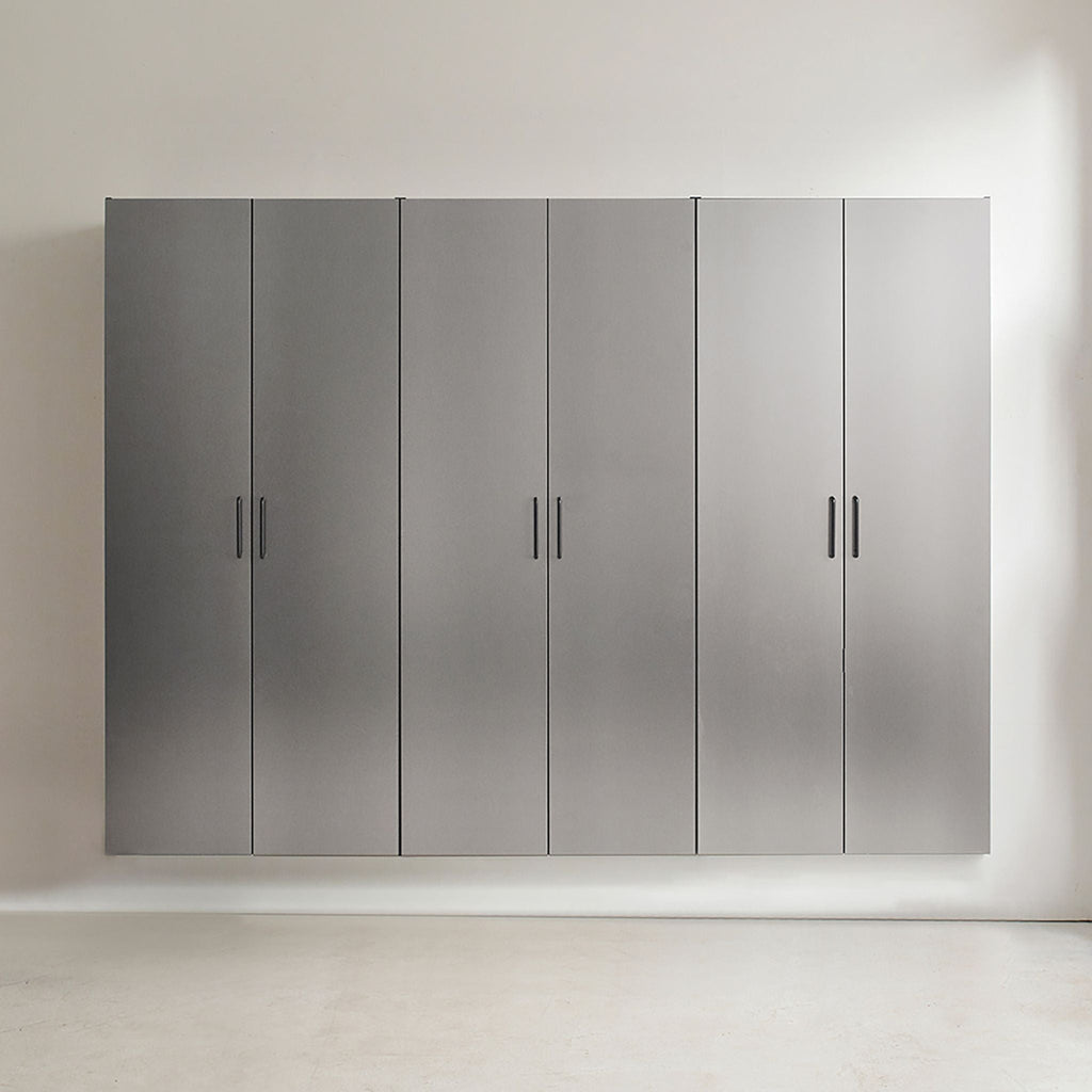 Extra Large Heavy-Duty 96-Inch Garage Cabinet Storage Set With Soft-Close Doors And Adjustable Shelves (SAK74369) – SAKSBY WH