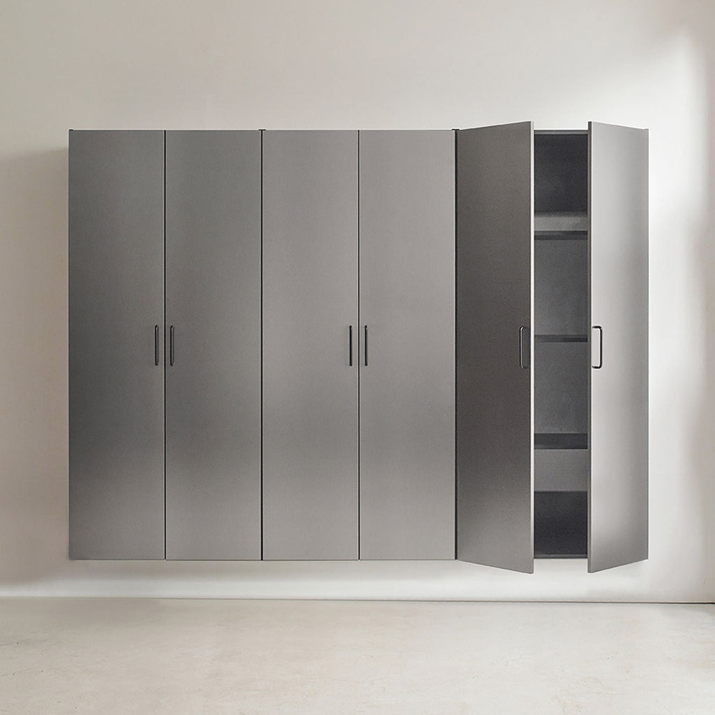 Extra Large Heavy-Duty 96-Inch Garage Cabinet Storage Set With Soft-Close Doors And Adjustable Shelves (SAK74369) – SAKSBY WH