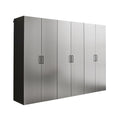 Extra Large Heavy-Duty 96-Inch Garage Cabinet Storage Set With Soft-Close Doors And Adjustable Shelves (SAK74369) – SAKSBY WH