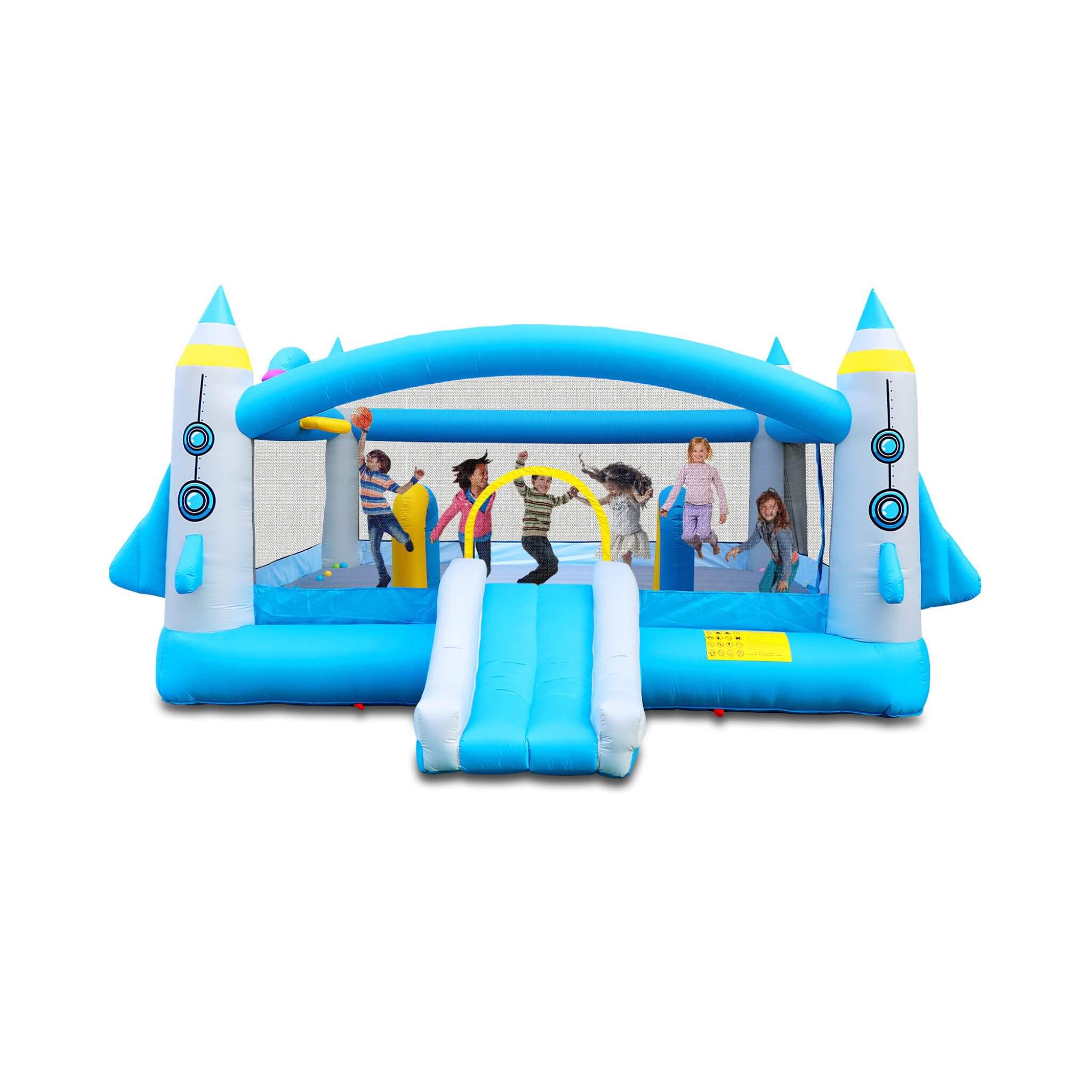 Extra-Large Multifunctional Jump'N Slide Inflatable Bouncer With Blower (SAK81243) – SAKSBY WHOLESALE