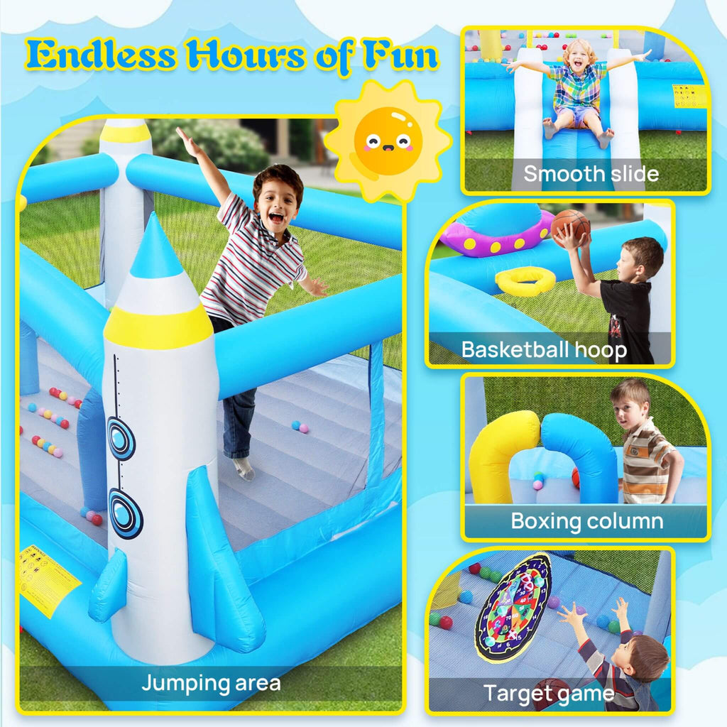 Extra-Large Multifunctional Jump'N Slide Inflatable Bouncer With Blower (SAK81243) – SAKSBY WHOLESALE, view 7