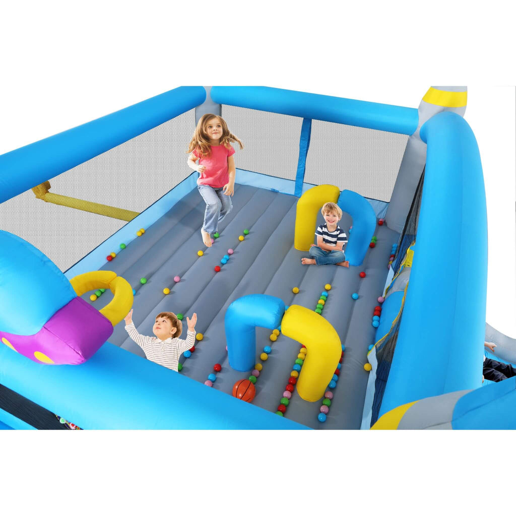 Extra-Large Multifunctional Jump'N Slide Inflatable Bouncer With Blower (SAK81243) – SAKSBY WHOLESALE, view 11
