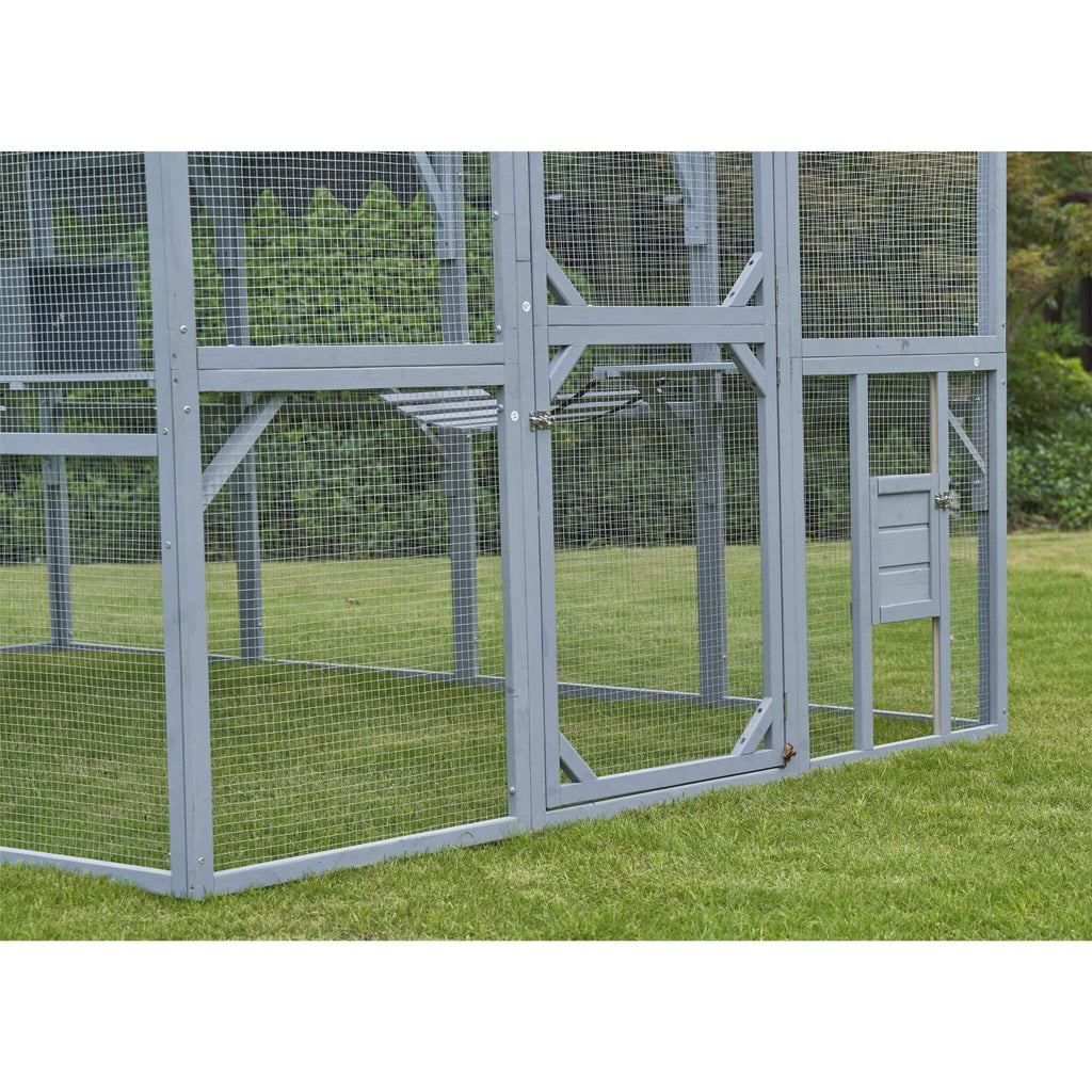 Alora Extra Large Outdoor Cat Kitten Playpen House With Platforms, And Waterproof Cover (SAK55092) – SAKSBY WHOLESALE, view 1