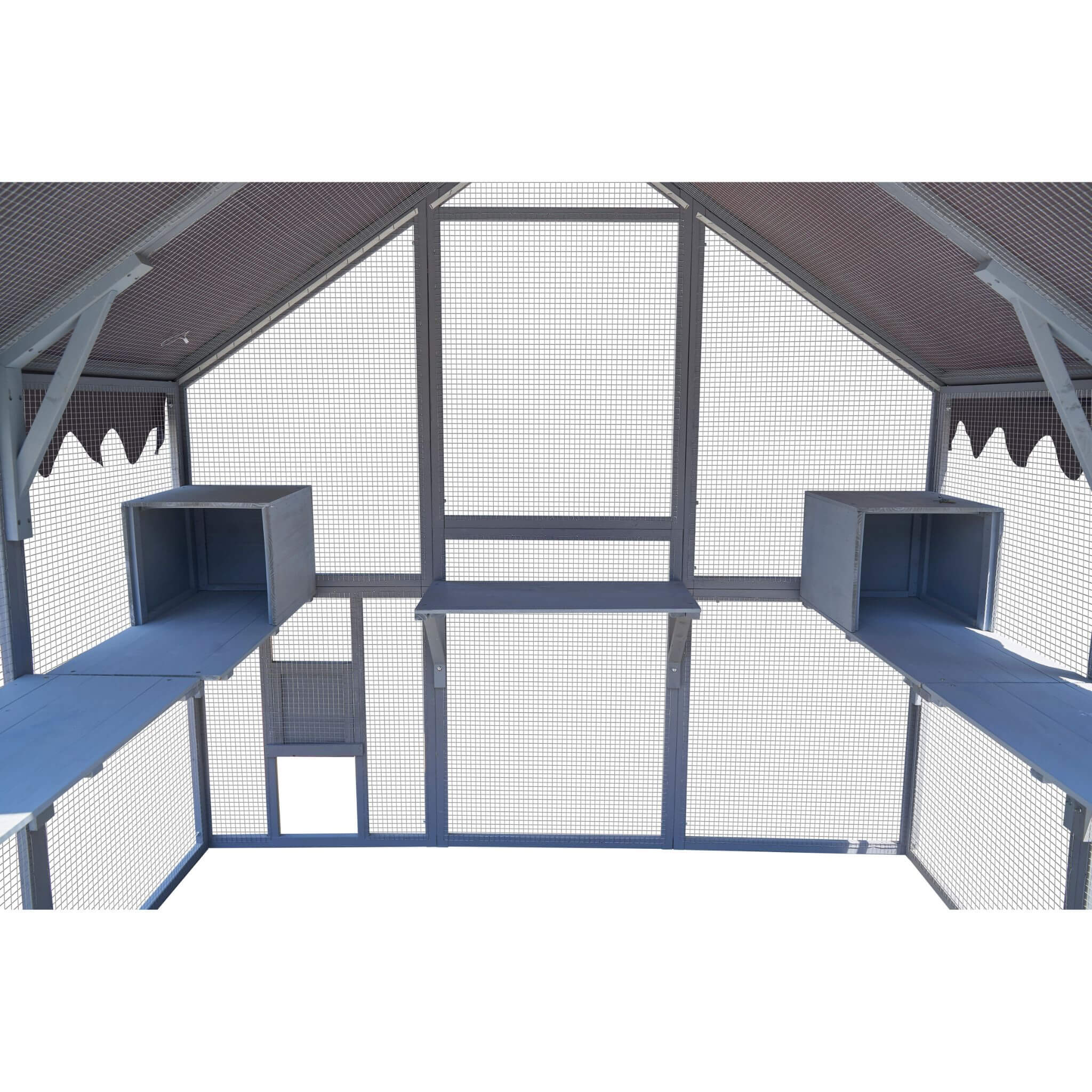 Alora Extra Large Outdoor Cat Kitten Playpen House With Platforms, And Waterproof Cover (SAK55092) – SAKSBY WHOLESALE, view 1
