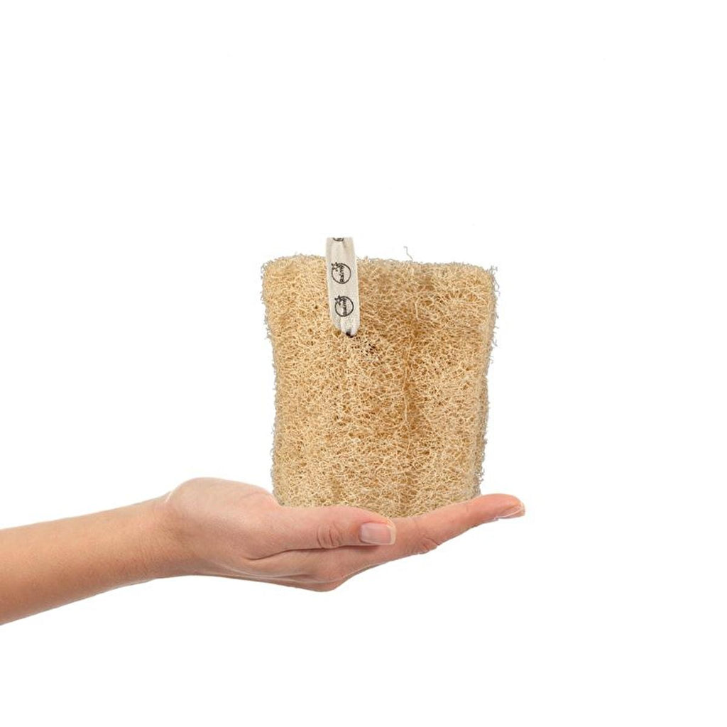 Balmy Loofah Bath Sponge - Natural Exfoliant for Healthier Skin, Loofah Bath Sponge for Skincare Routine