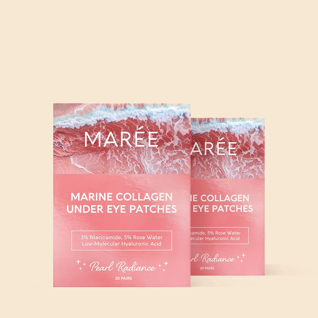Maree Pink Eye Patches for Puffy Eyes — packaging