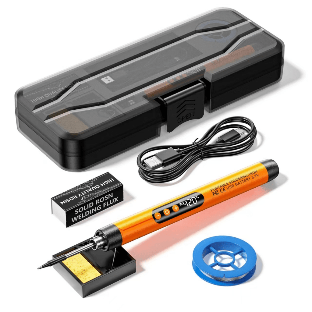 Compact Digital Soldering Iron