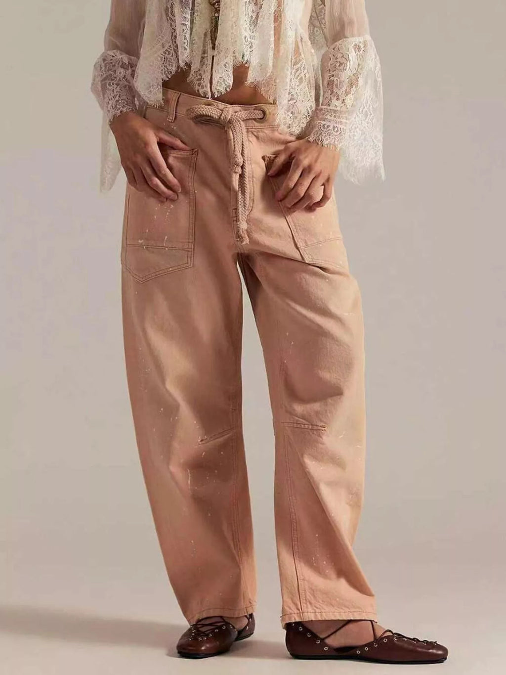 Washed Relaxed Fit Jeans
