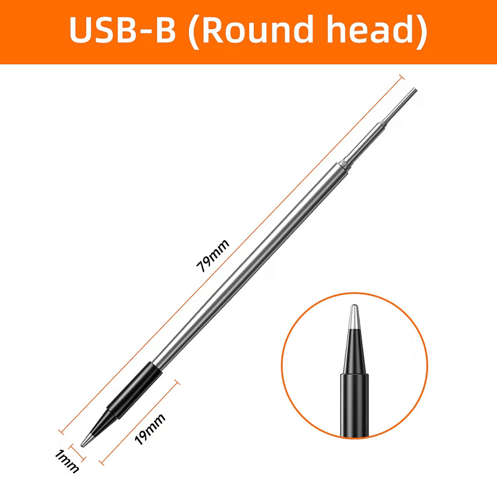 Compact Digital Soldering Iron