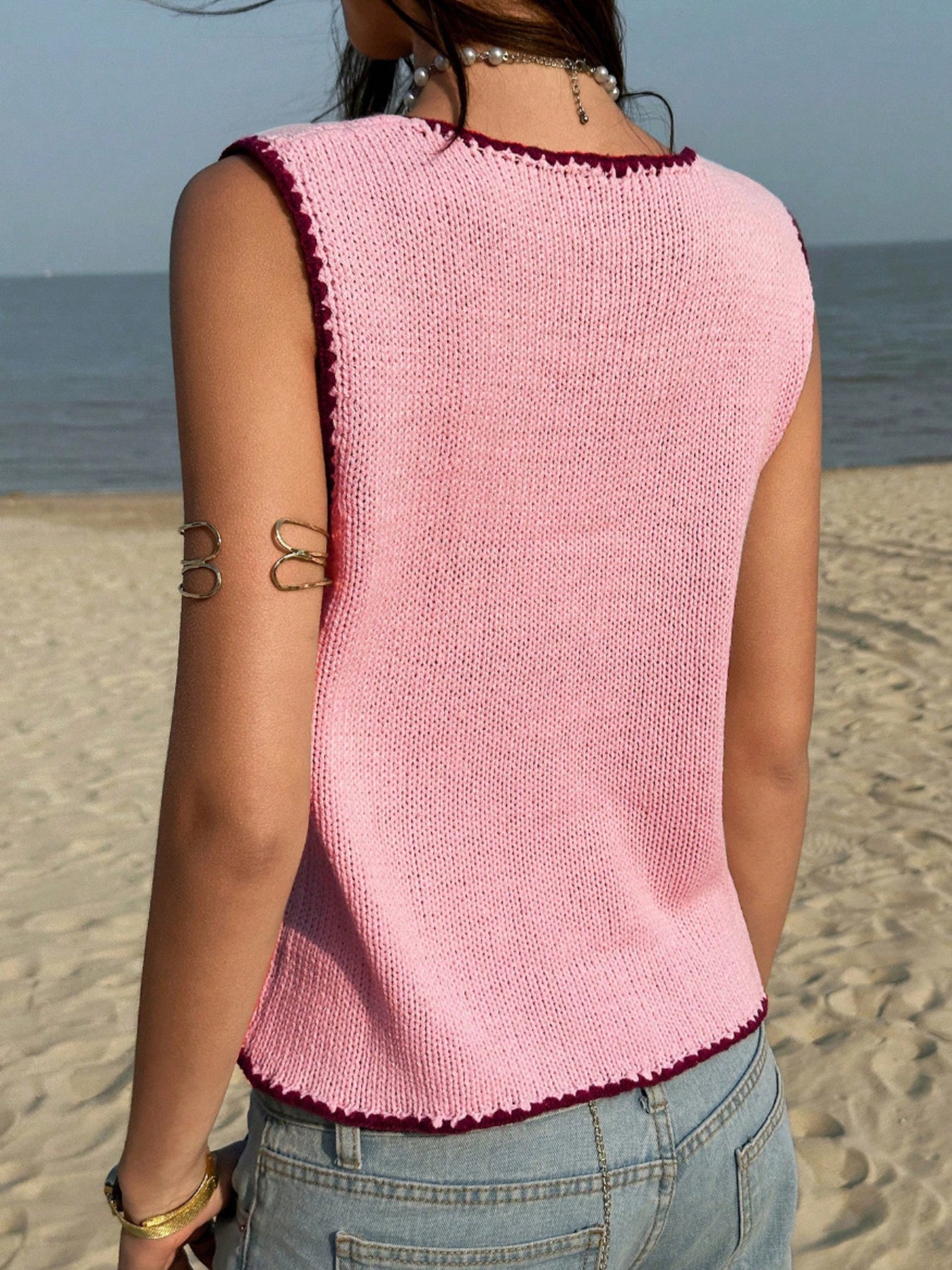 Button-Down Sweater Vest