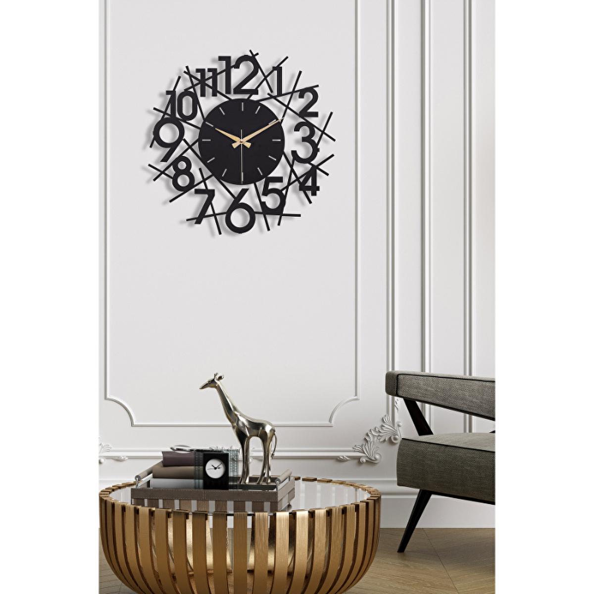 Muyika 41x41cm Modern Metal Silent Wall Clock - Large Decorative Timepiece for Home