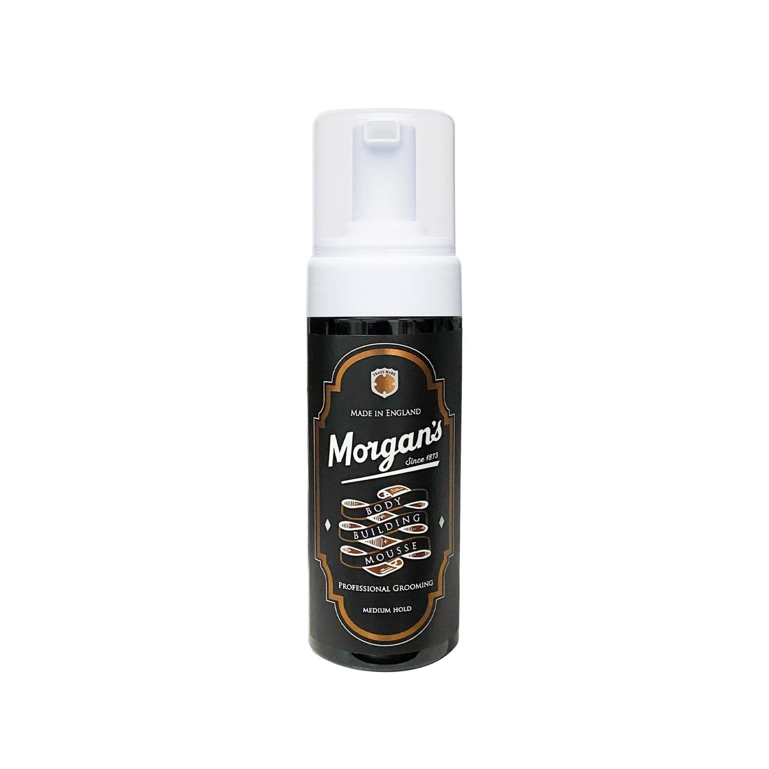 Morgan's Pomade Hair Styling Mousse - Volume Enhancing, 150ml, Body Building Mousse for Hair Styling and Volumizing