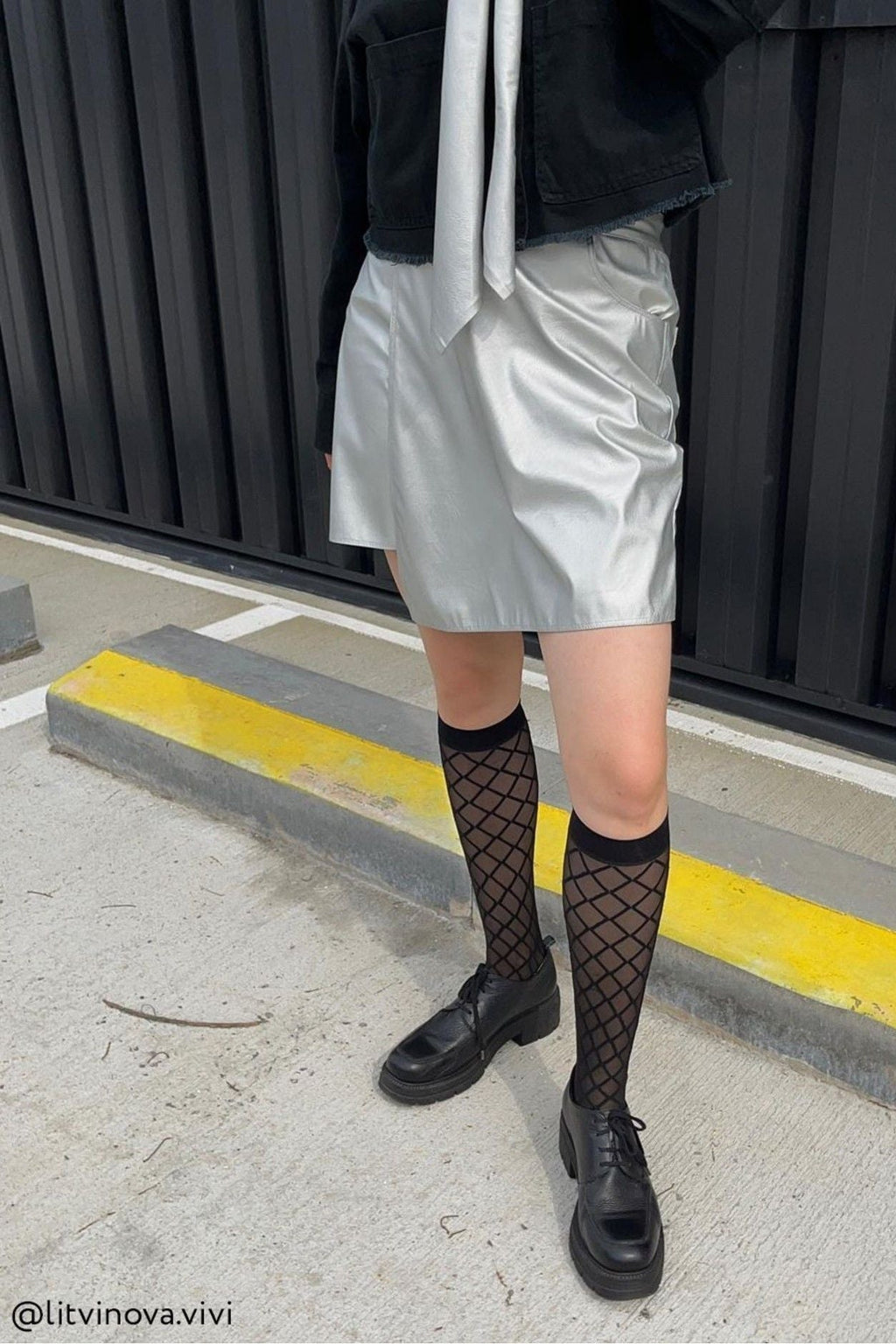 TheRanok.com Fantasy Knee Highs Conte Diamond — lifestyle context