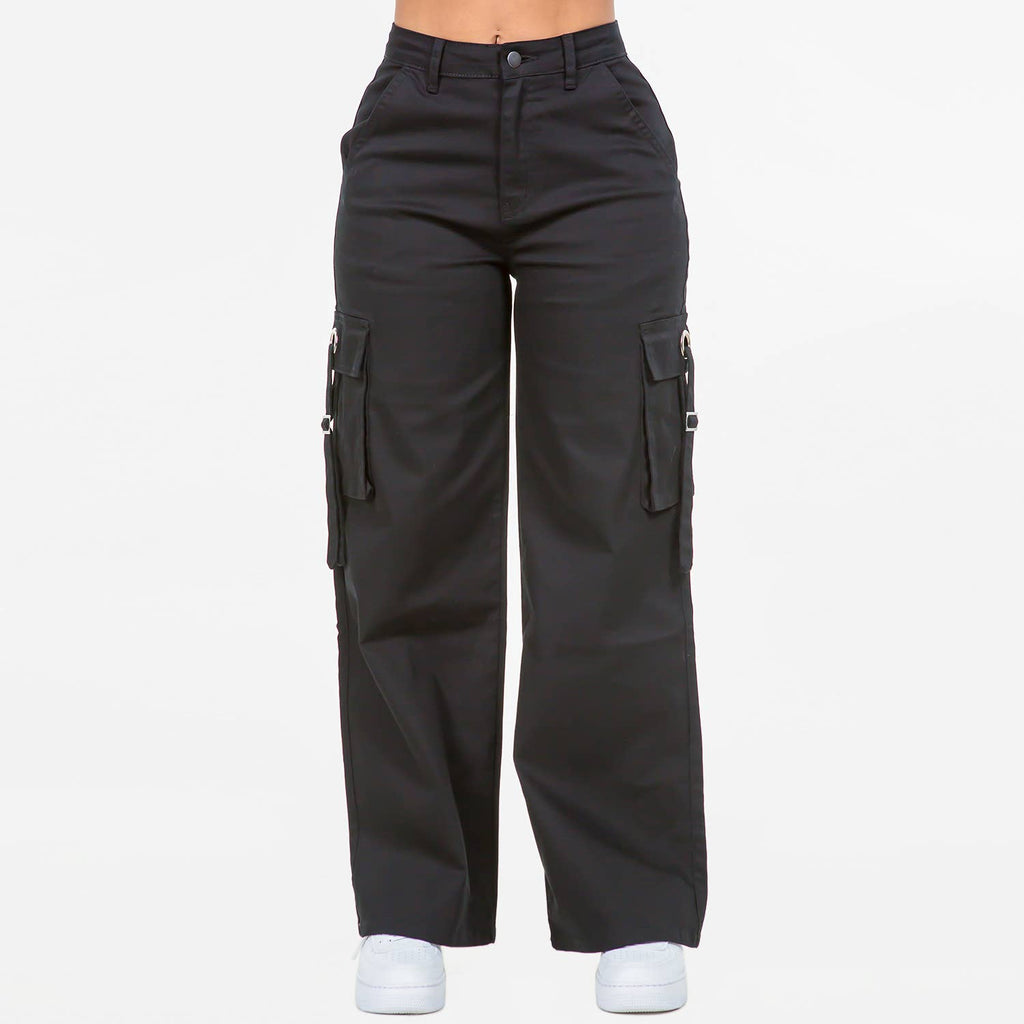 MWBW Apparel and More WIDE LEG CARGO POCKET PANTS-RJH20697 — lifestyle context