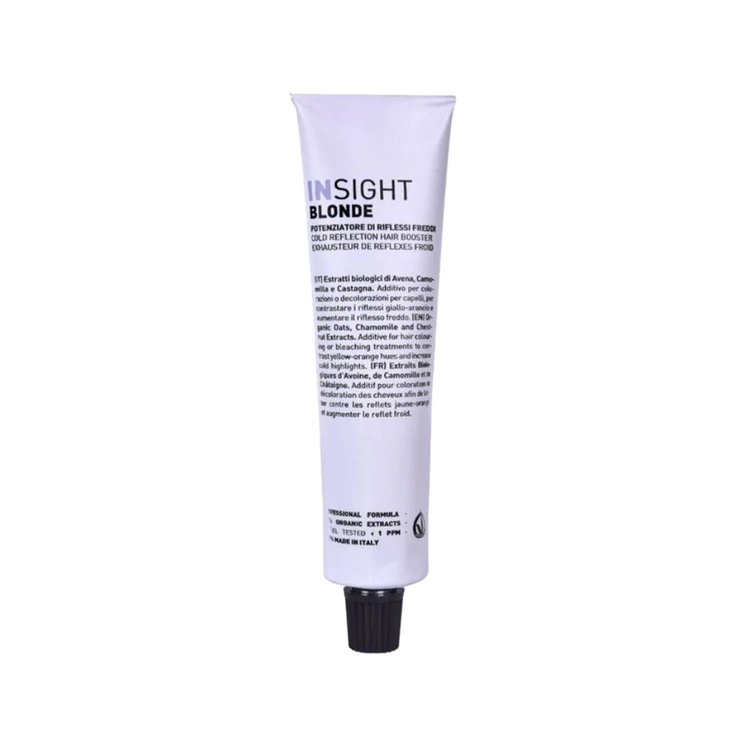 Insight Blonde Cold Reflections Hair Booster - 60ml, Enhances Blonde Hair Color & Reflections