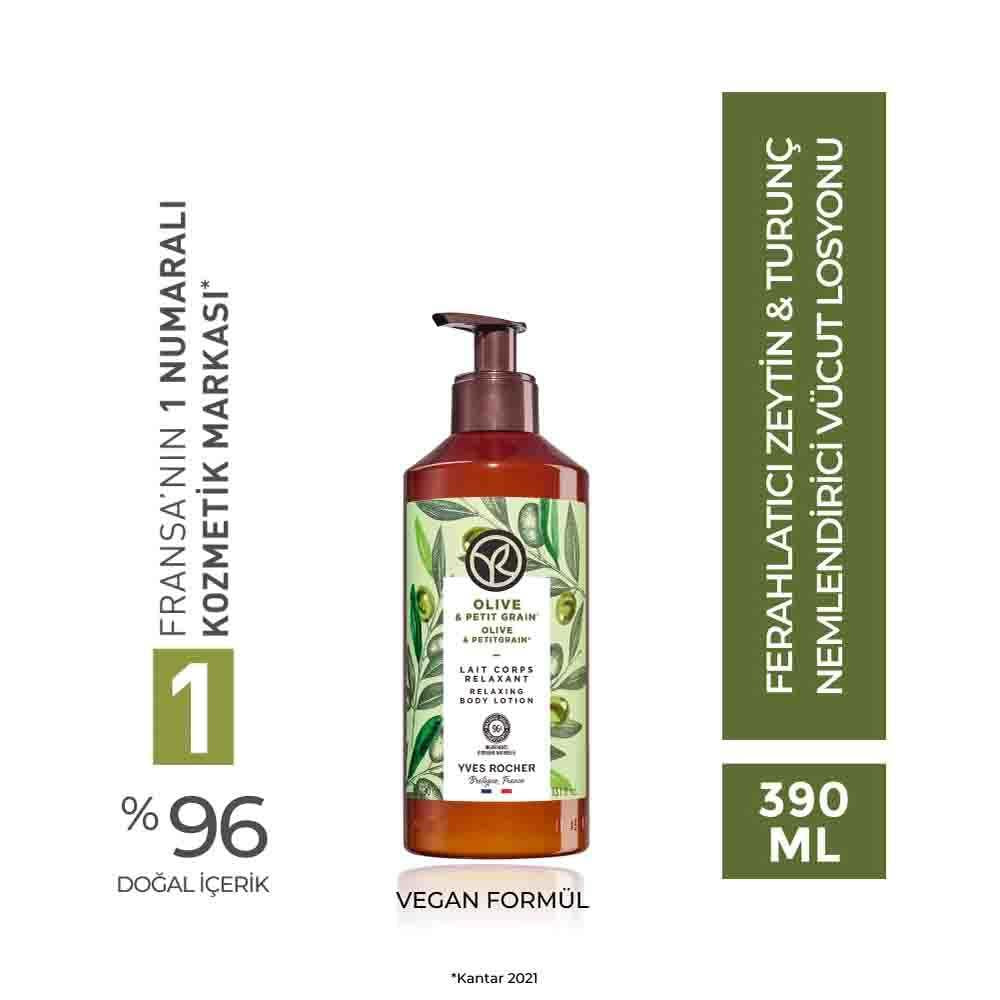 Olivia Garden Body Lotion - Refreshing Olive & Citrus Scent, Moisturizing & Non-Greasy, 13.20 fl oz