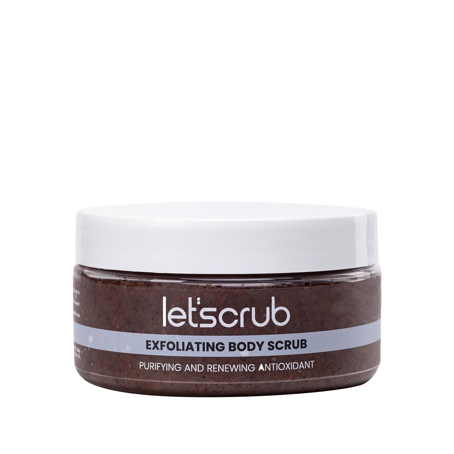 Let'scrub Antioxidant Body Scrub - Exfoliating & Nourishing Skincare Product for Healthy Skin, 280g
