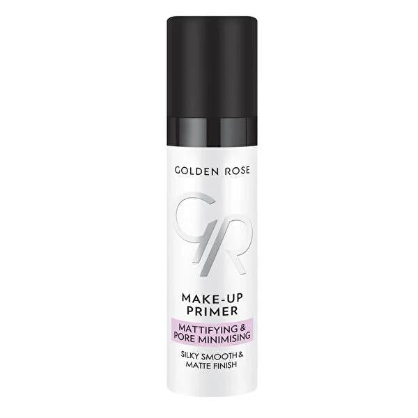 Golden Rose Silky Smooth & Matte Finish Makeup Base: Pore Minimizing, Oil-Free Primer for Long-Lasting Flawless Makeup