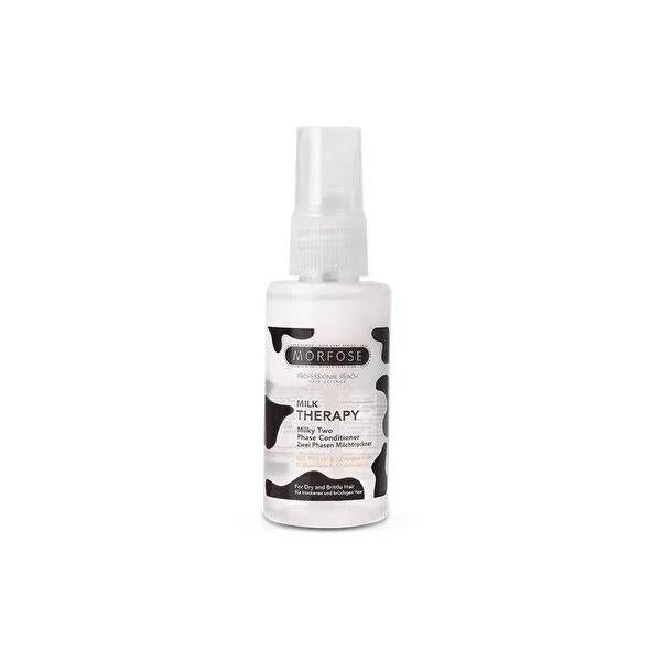 Morfose Milk Therapy: Heat Protectant Leave-In Conditioner - Nourishes & Repairs Dry, Damaged Hair - Travel Size 1.69 fl oz