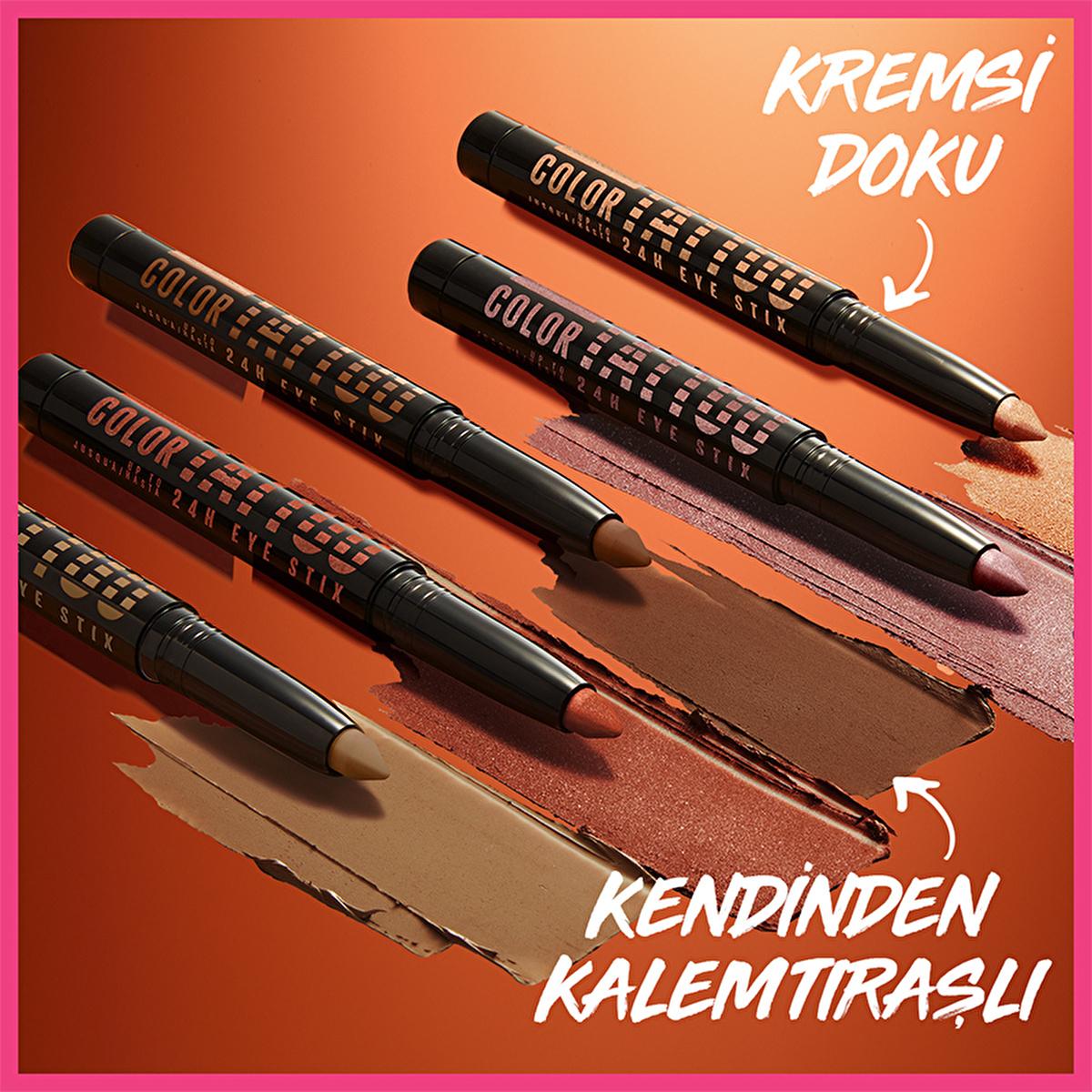 Maybelline Color Tattoo: Long-Lasting Cream Eyeshadow - Waterproof, Smudge-Proof, Intense Color - Gel Eye Shadow