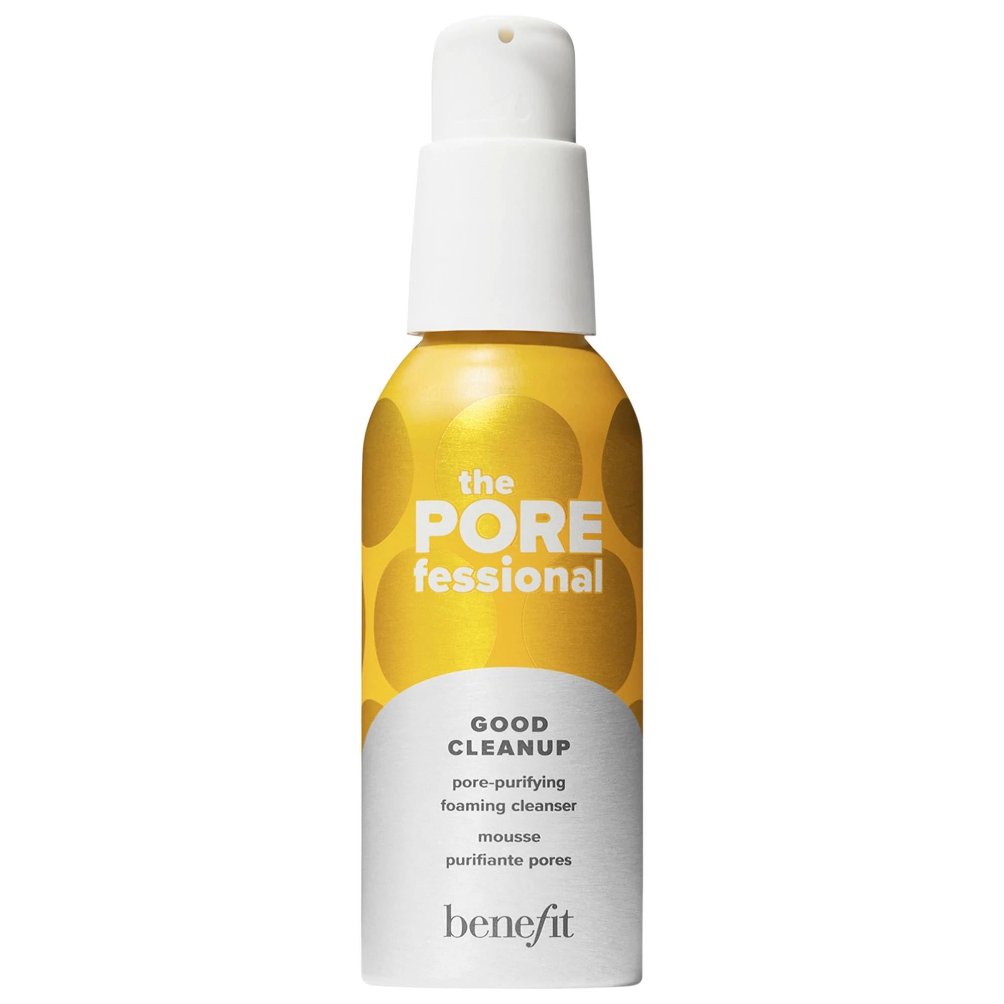 The POREfessional Good Cleanup Foaming Cleanser by Benefit - Gentle Foaming Facial Cleanser for Sensitive Skin, Natural Skincare, Pore Minimizing Cleanser