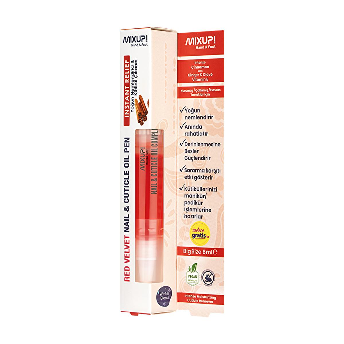 Mixup. Nail and Cuticle Care Oil - Intensive Moisturizing & Strengthening for Dry Nails & Cuticles