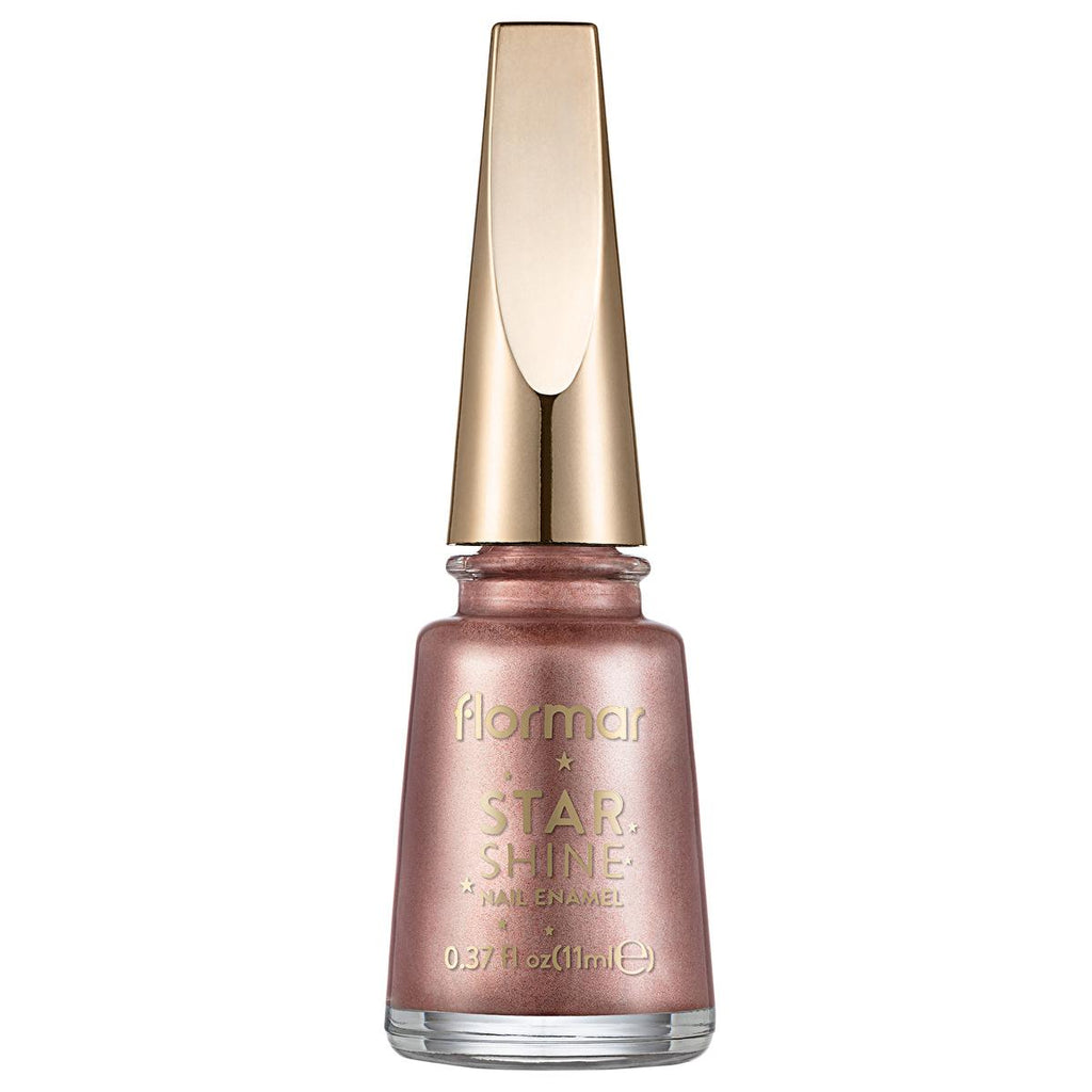 Flormar Star Shine Metallic Nail Polish - High Pigmentation, Long-Lasting, Dramatic Finish - Beautify (007)