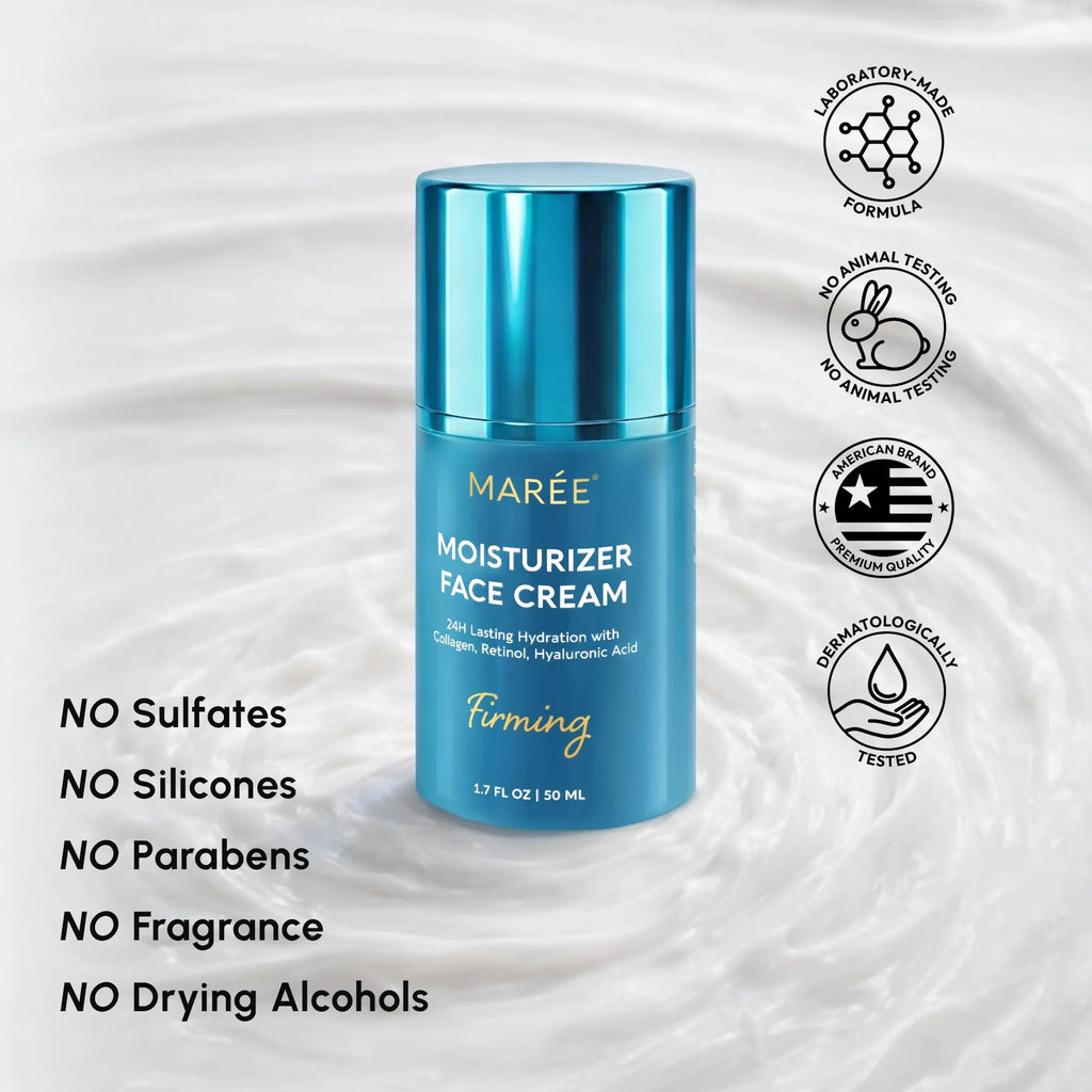 Maree Deep Moisture Collagen Face Cream — in-use photo