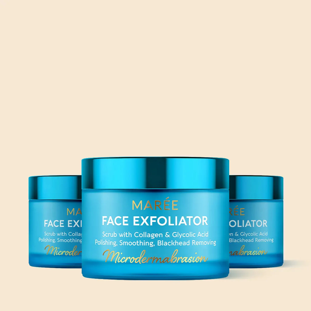Maree Face Polishing Scrub & Exfoliator — packaging