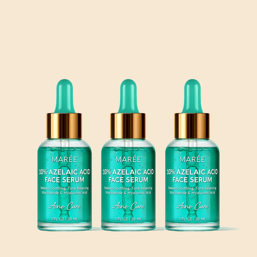 Maree Redness Soothing Azelaic Acid Serum — comparison shot