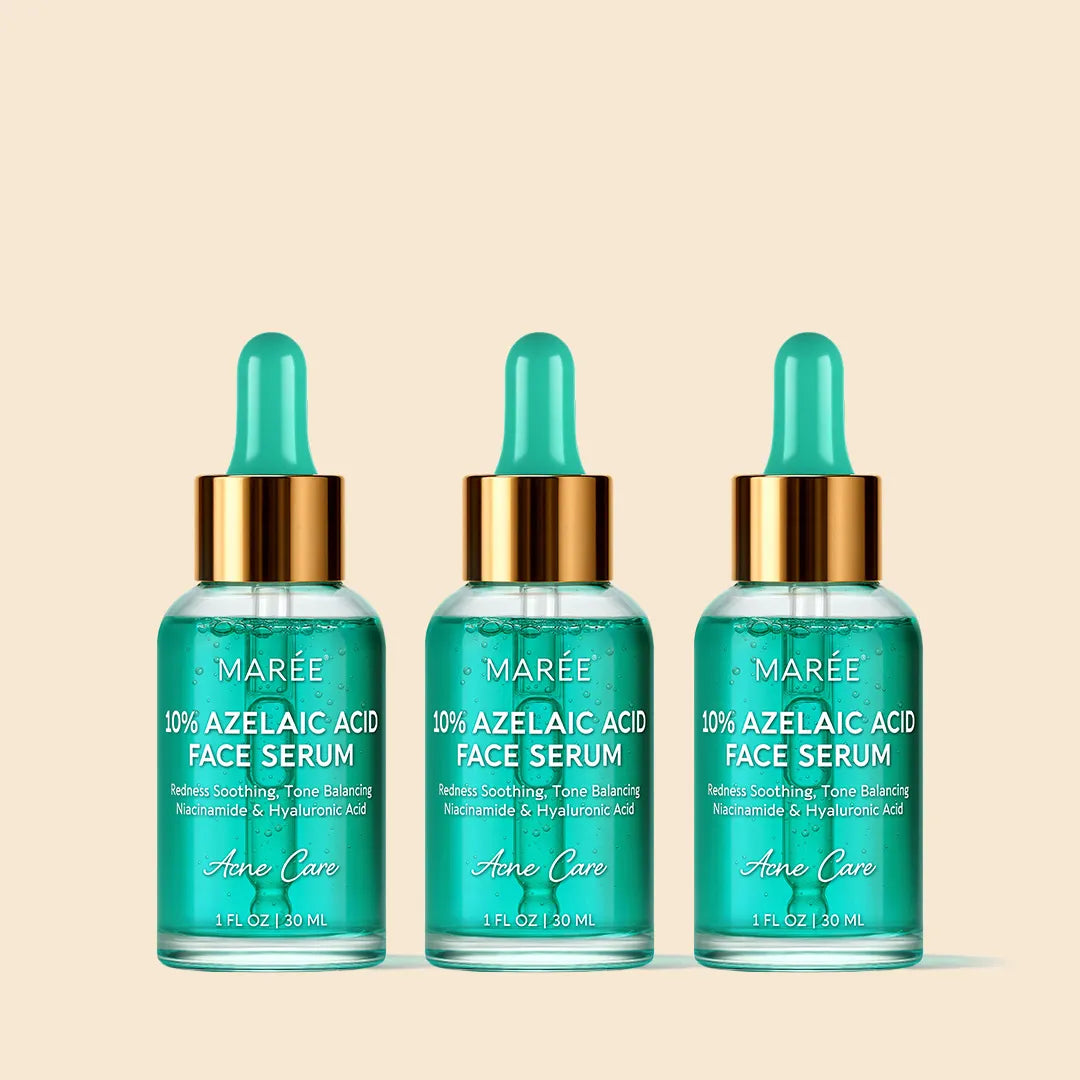 Maree Redness Soothing Azelaic Acid Serum — comparison shot