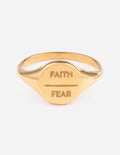 Elevated Faith Faith Over Fear Ring — main product shot