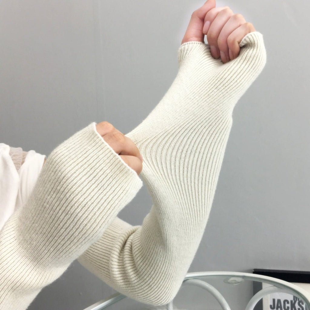 Mariam's Collection Fall & Winter Versatile Arm Sleeves (MAC316) — construction detail