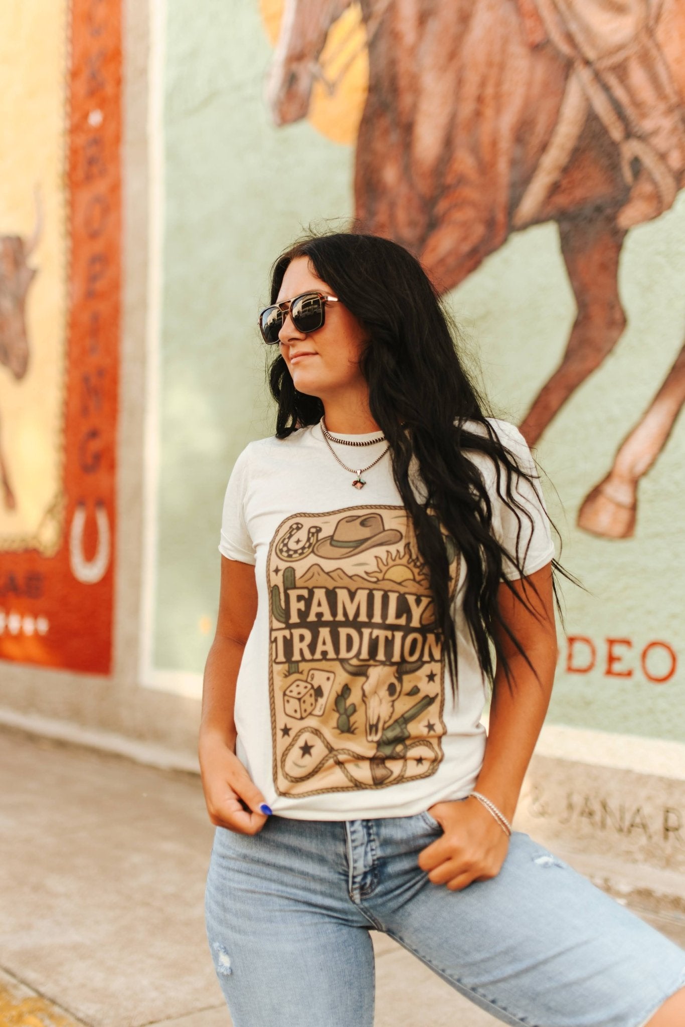 Wild Junkie Family Tradition Graphic Tee — graphic tees category context
