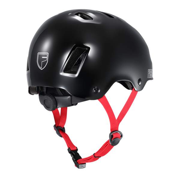 Fasen TriFlow Helmet - Gloss Black