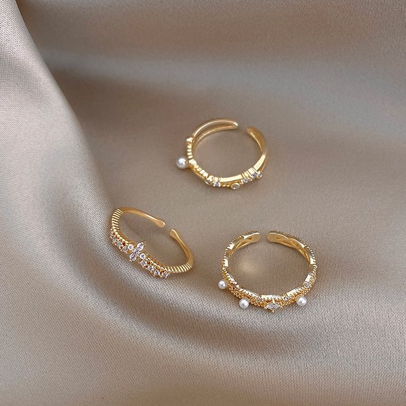 Mariam's Collection Fashionable And Personalized Light Luxury Open Ring(MAC233) — construction detail