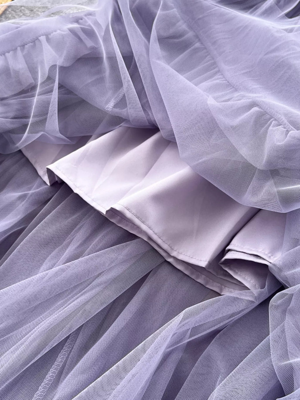 Tiered Tulle Skirt