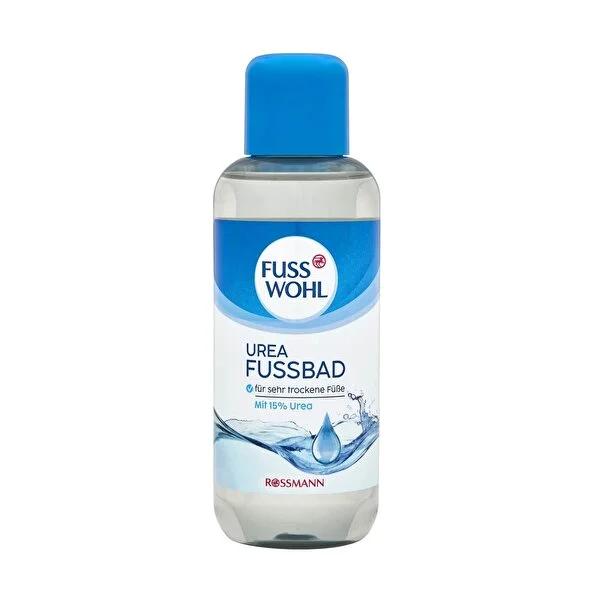 Fusswohl Foot Bath with 15% Urea - Intensive Moisturizing for Dry Feet - 6.76 fl oz