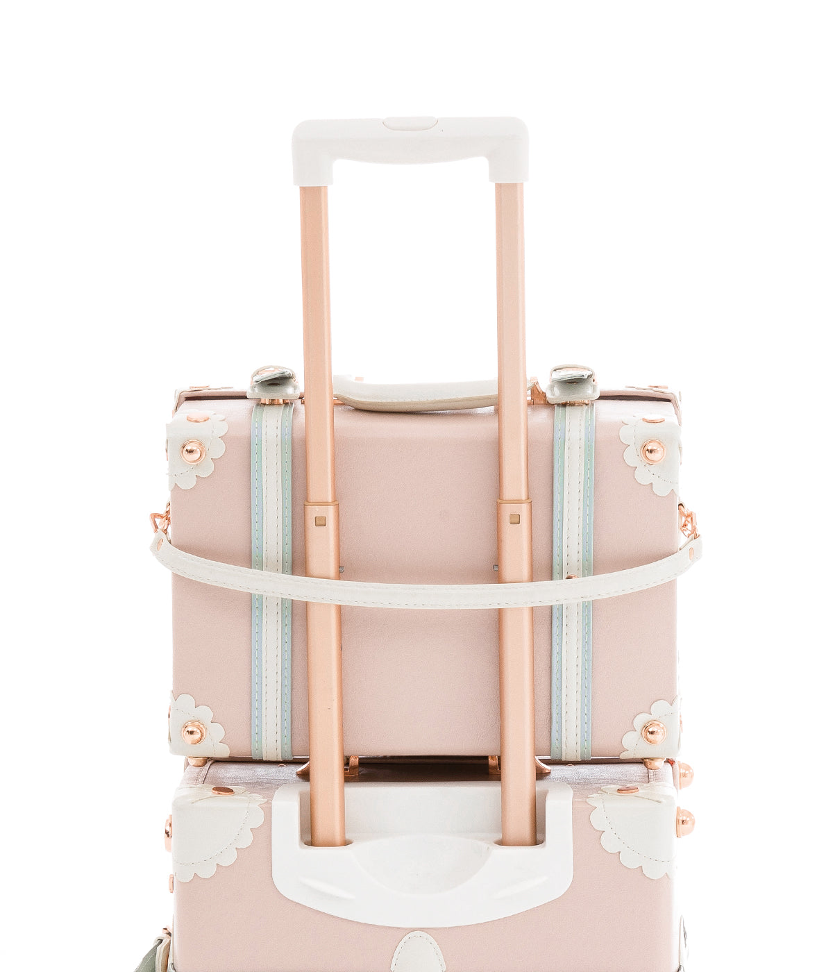 Minimalism 3 Pieces Luggage Set - Cherry Pink's