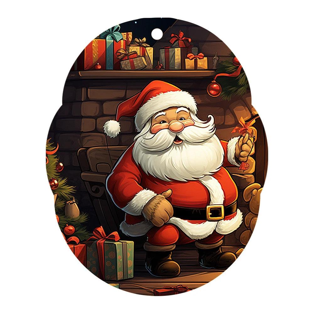 Mandotos Christmas Car Pendant Hanging Ornament for Car and Home Decoration Festive Holiday Decor