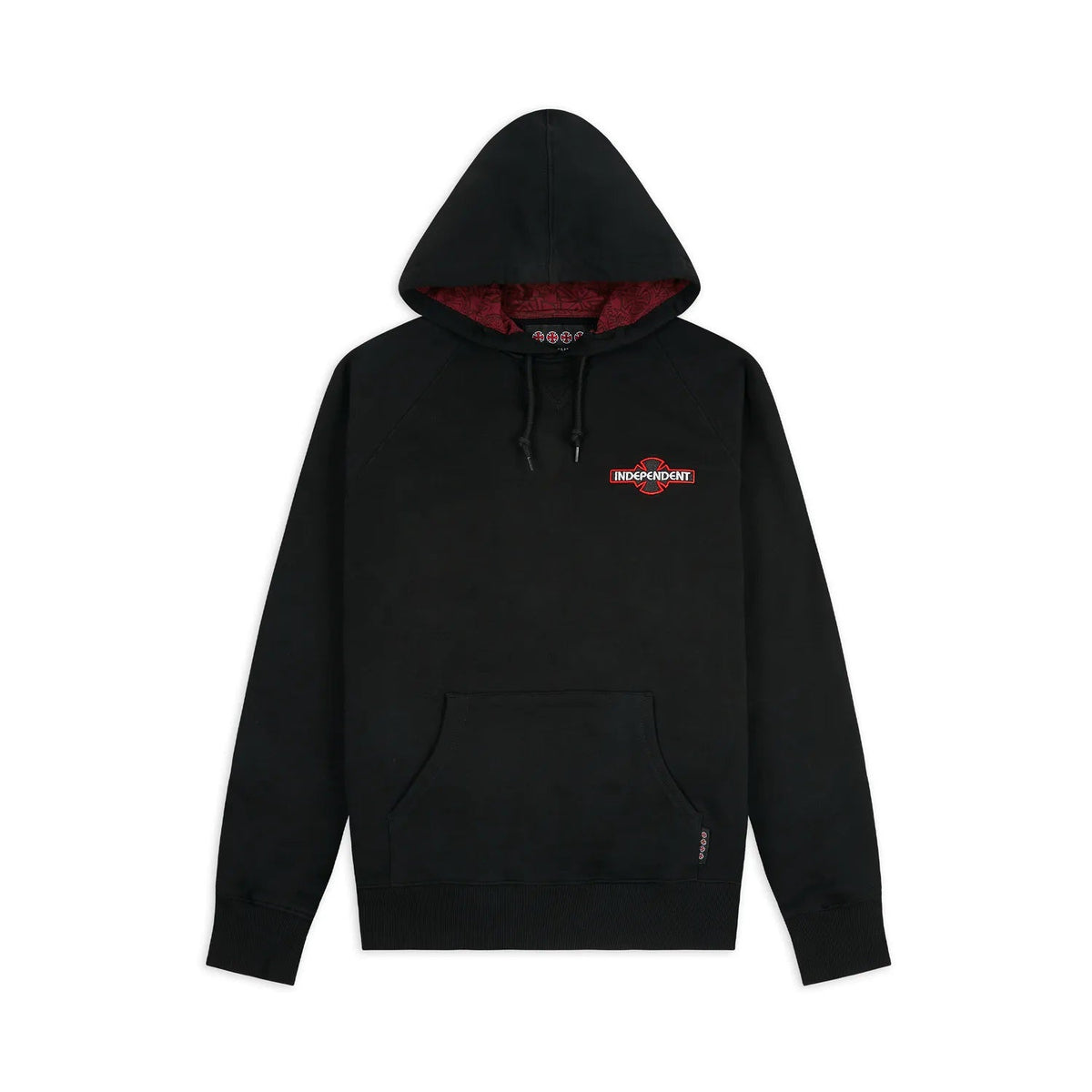 Independent Array Pullover Hooded Mens Sweatshirt - Black by Skates USA