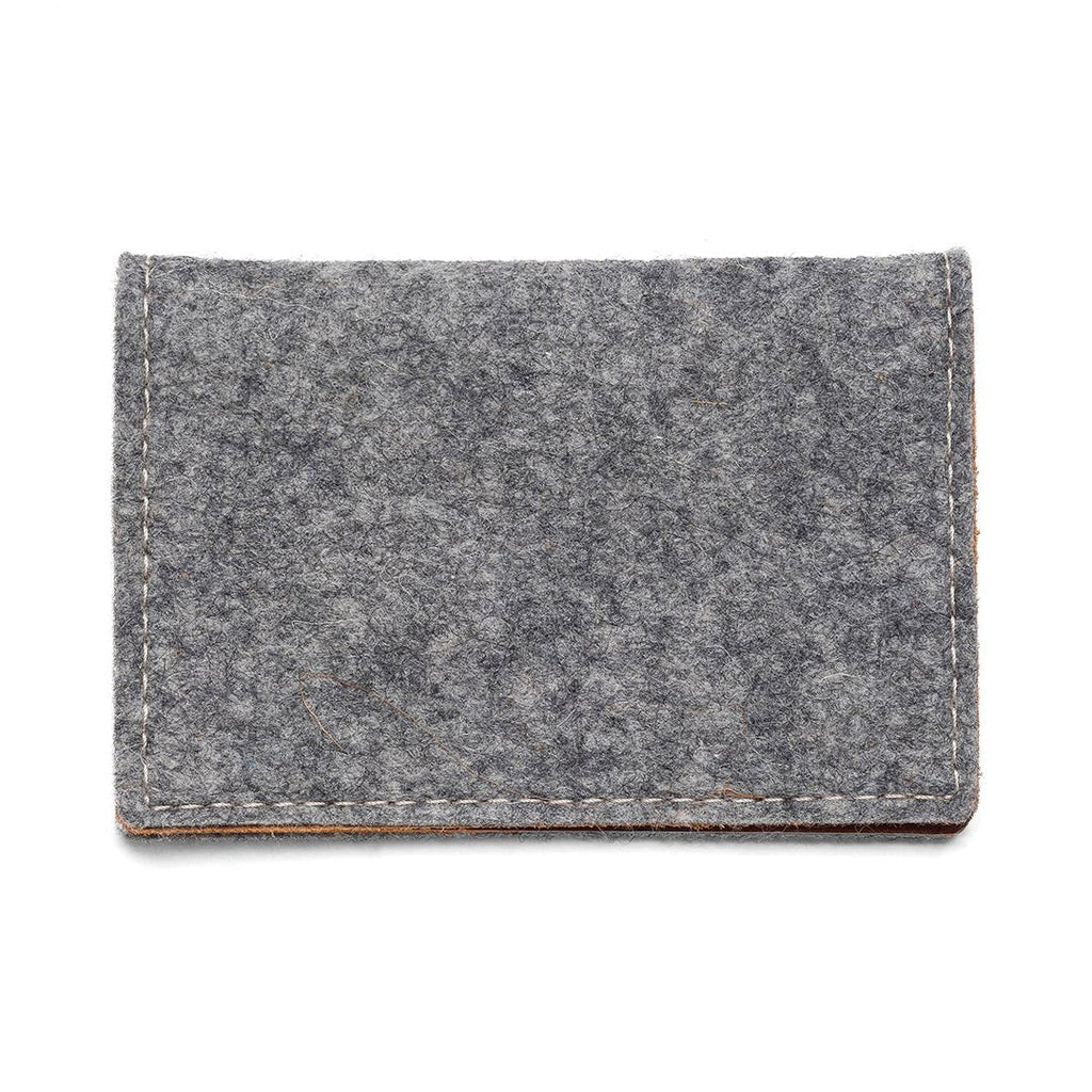 Felt and Leather Bifold Wallet – Kyrgies