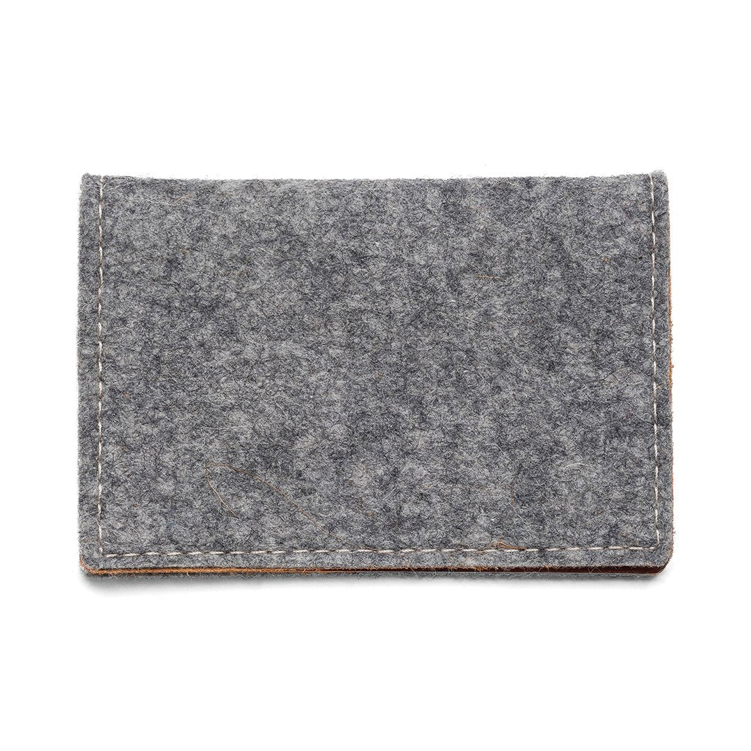 Felt and Leather Bifold Wallet – Kyrgies
