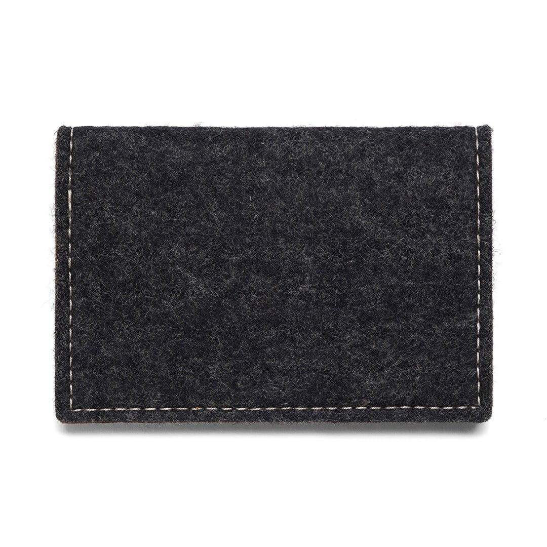 Felt and Leather Bifold Wallet – Kyrgies, view 4