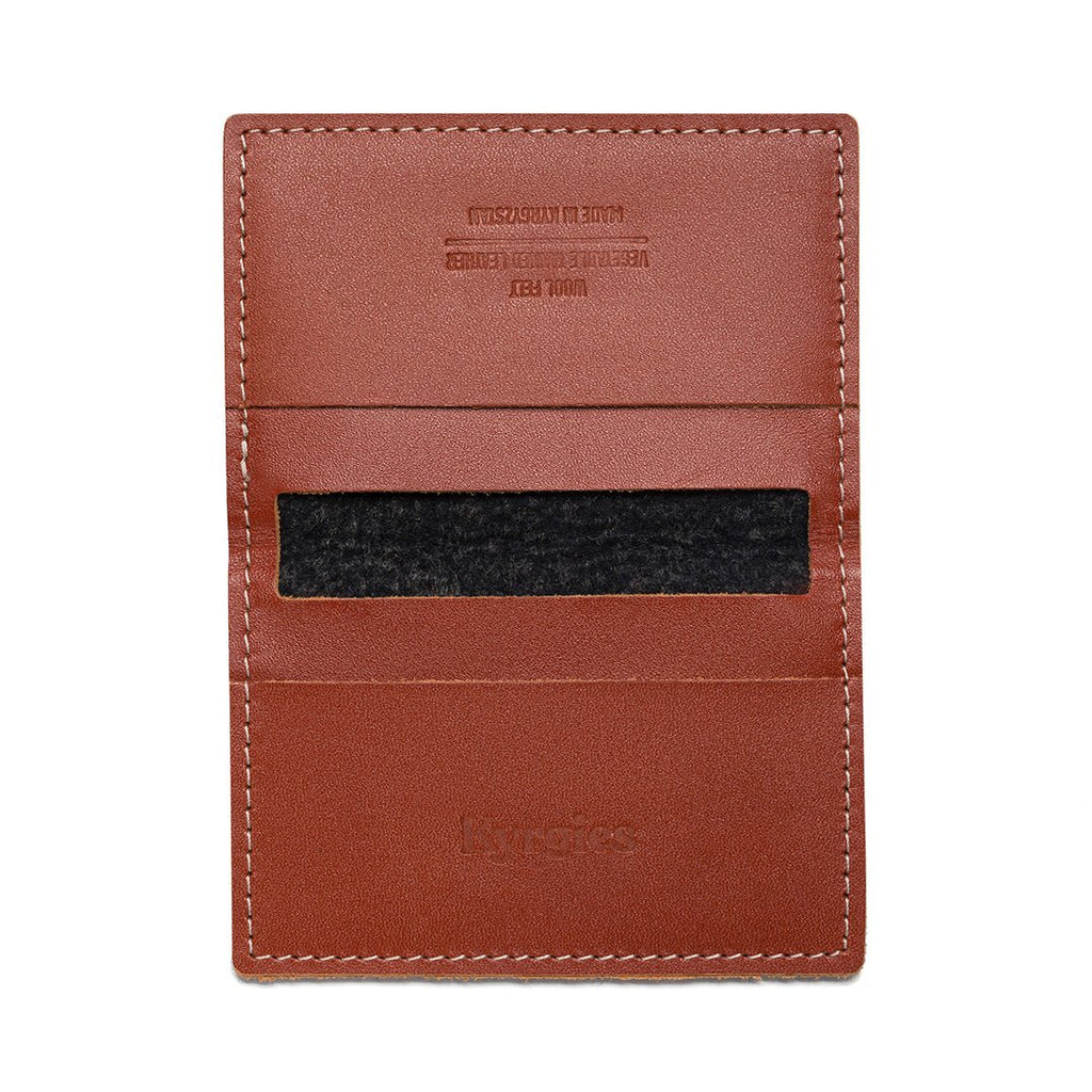 Felt and Leather Bifold Wallet – Kyrgies, view 5