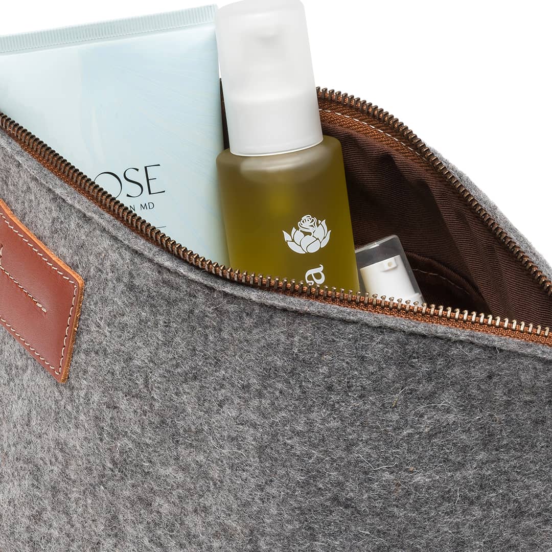 Felt and Leather Travel Kit – Kyrgies, view 3