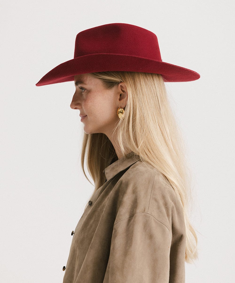 GIGI PIP Dean Rancher Cowboy Hat — flat-lay composition