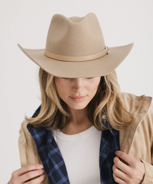 GIGI PIP Dean Rancher Cowboy Hat — detail close-up