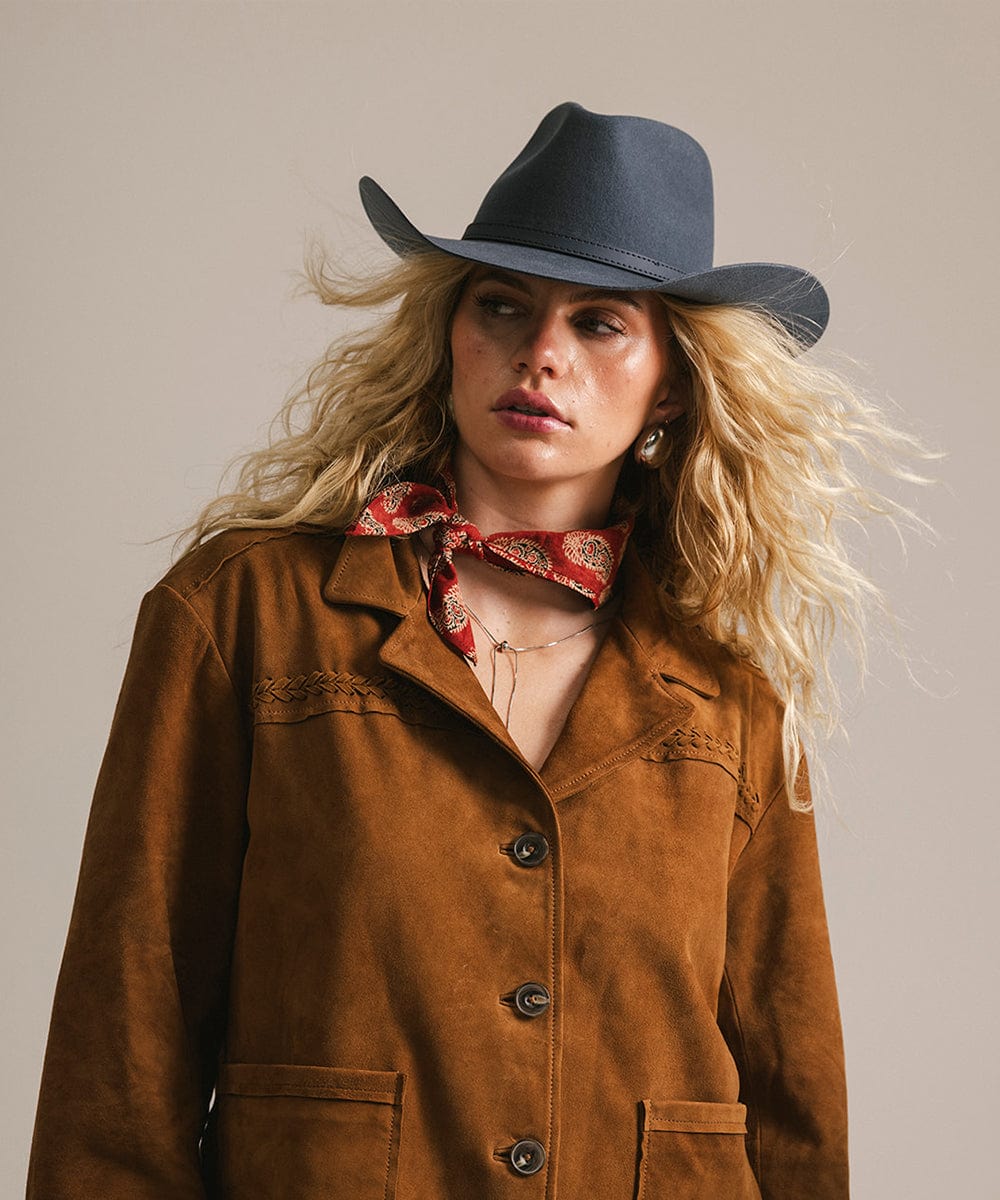 GIGI PIP Dean Rancher Cowboy Hat — flat-lay composition